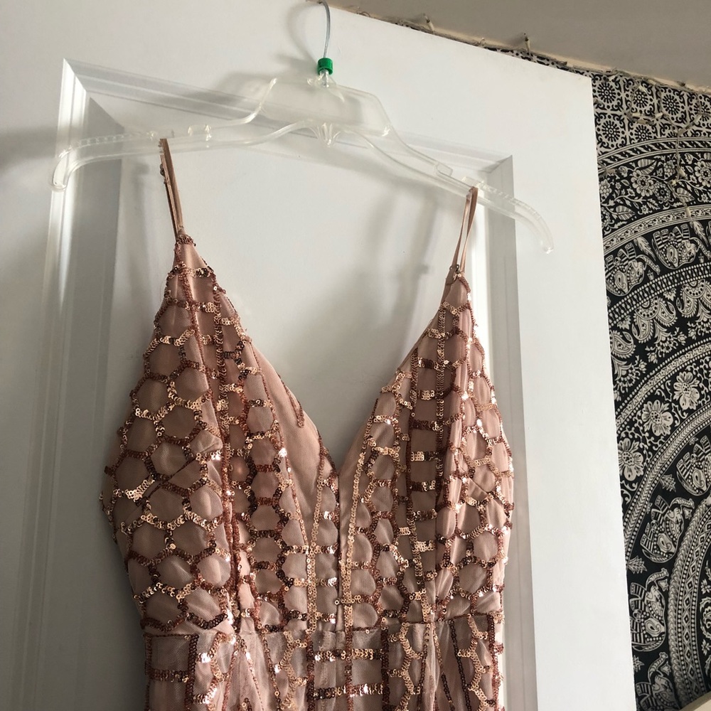 Sequin prom dress
